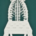Natural History Side Chair, Cut Paper by Gail Cunningham