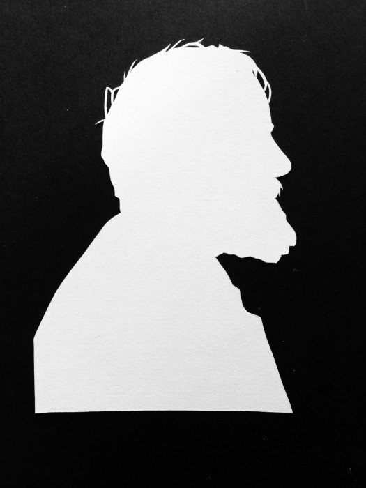 Cut Paper Silhouette - Billy